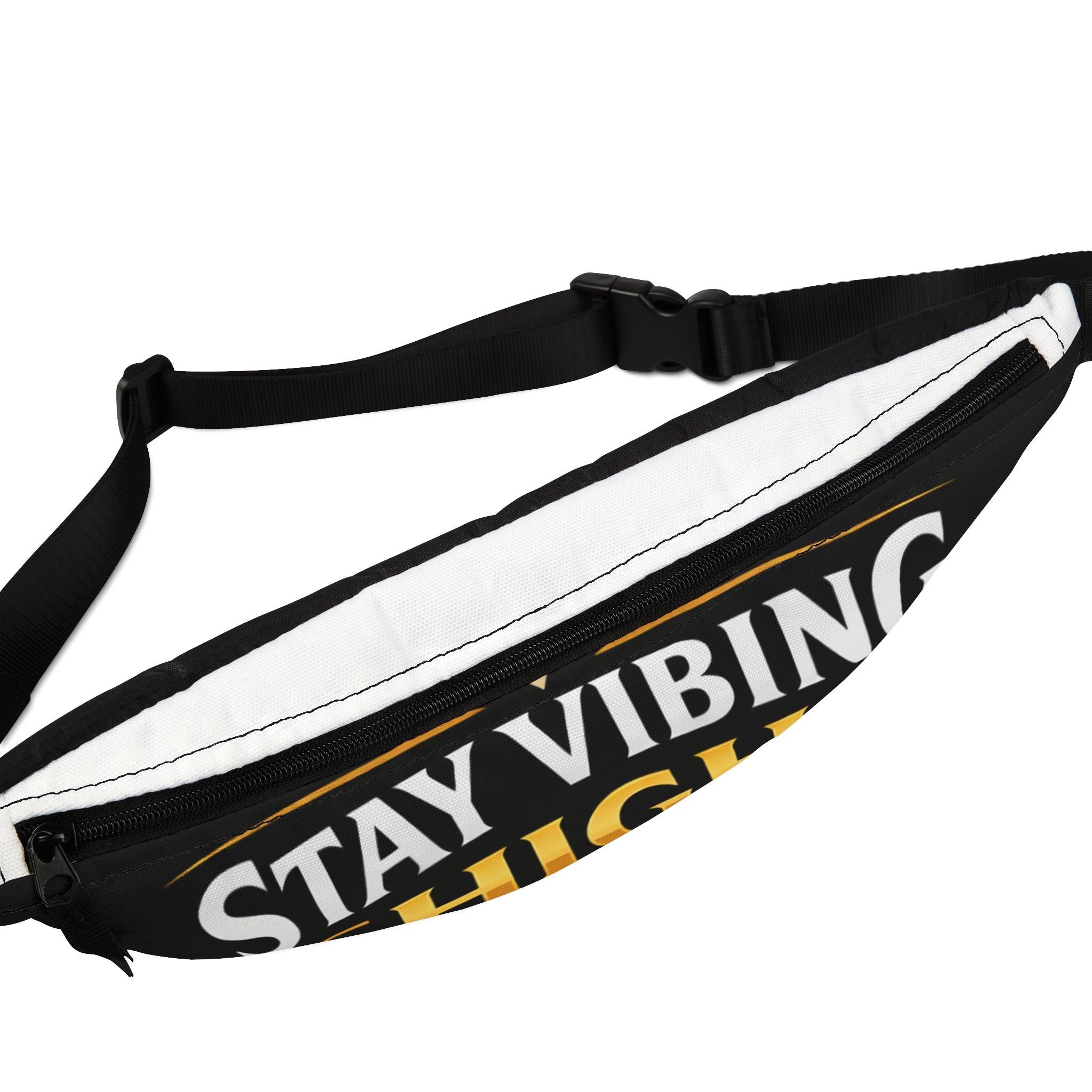 Fanny Pack "Stay Vibing High" – Motivational Waist Bag
