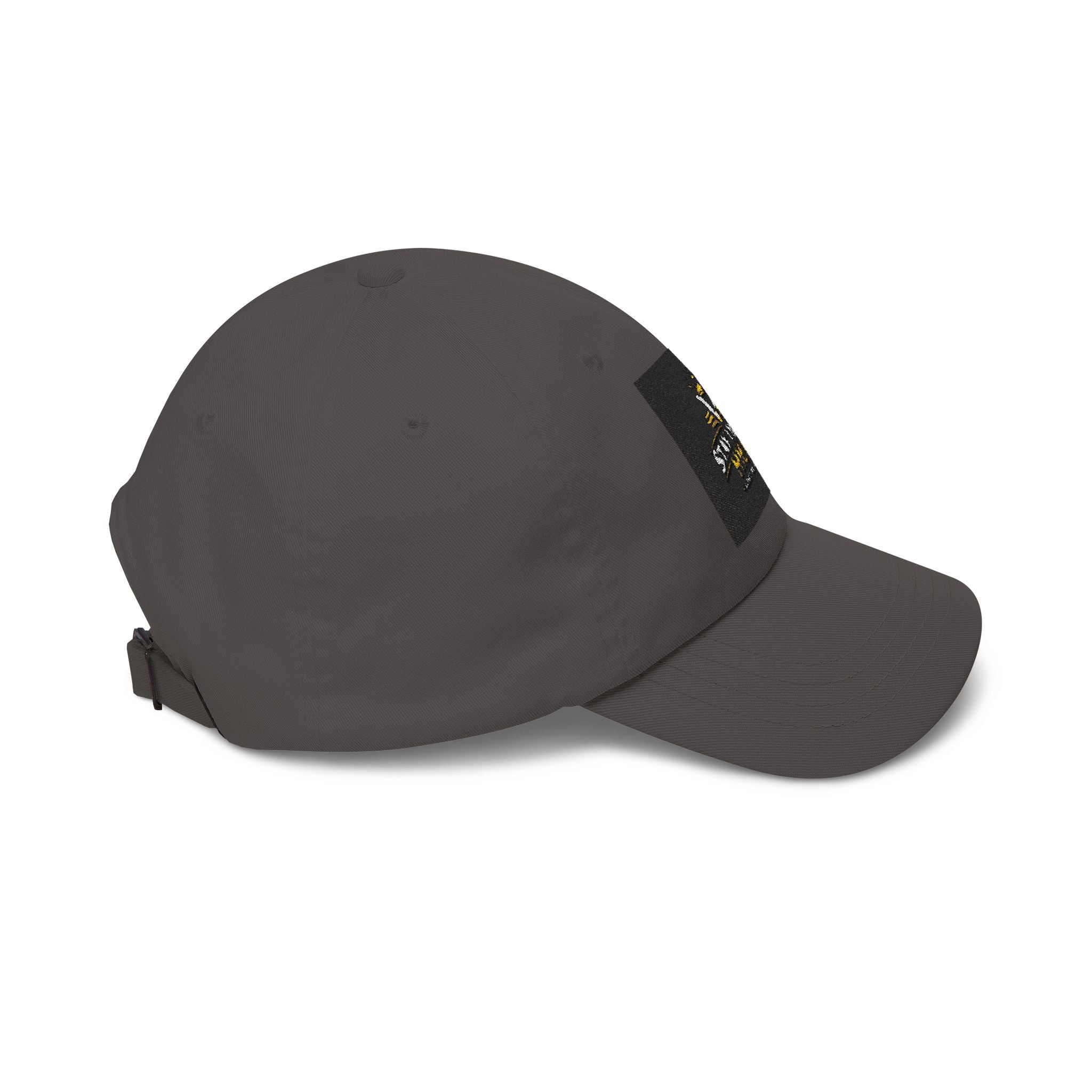 Stay Vibing High Dad Cap — Embroidered Retro Sunrise Hat