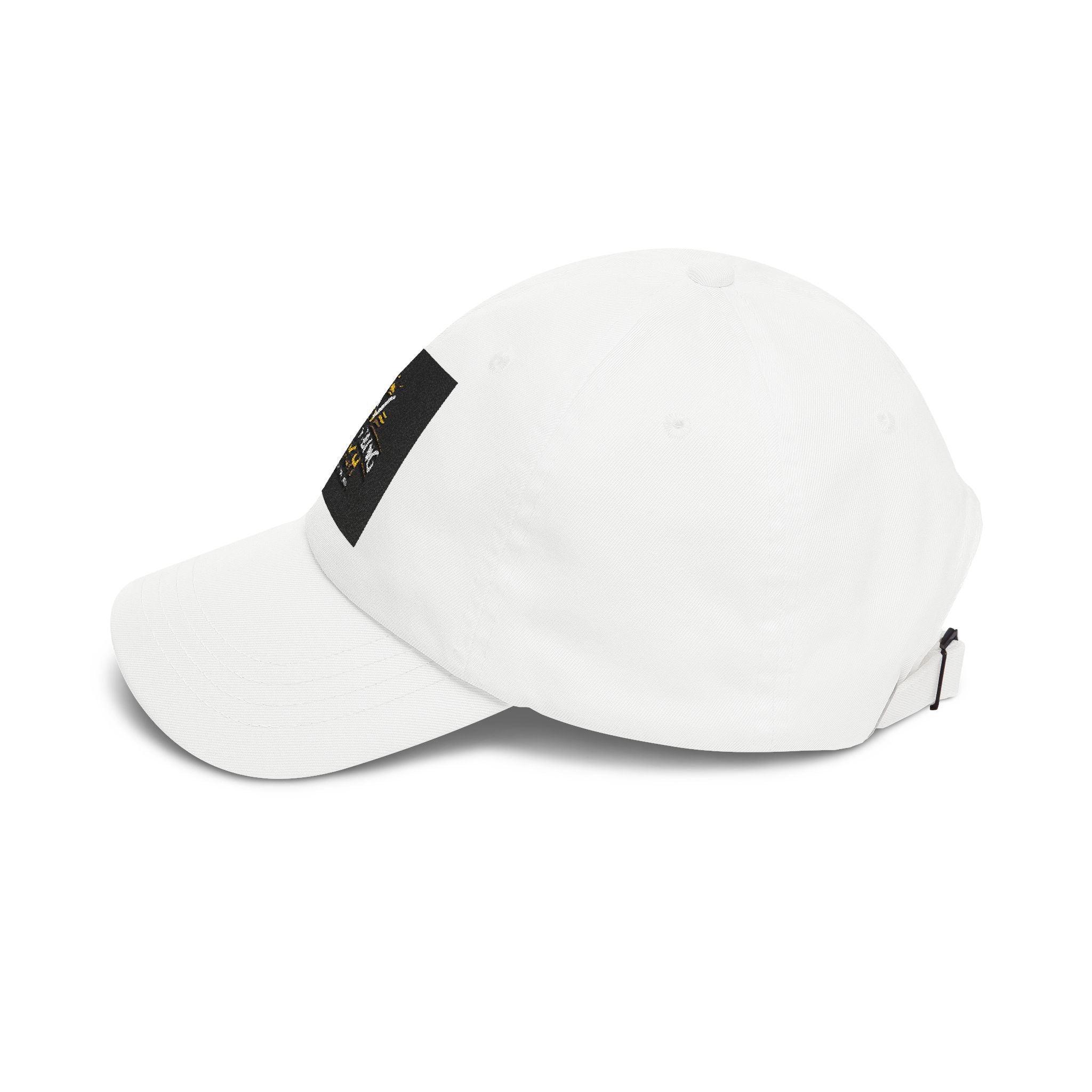 Stay Vibing High Dad Cap — Embroidered Retro Sunrise Hat