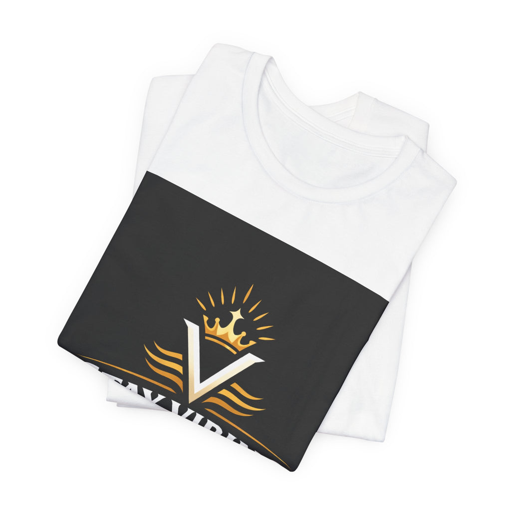 Stay Vibing High T-Shirt — Inspirational Crown Logo Tee
