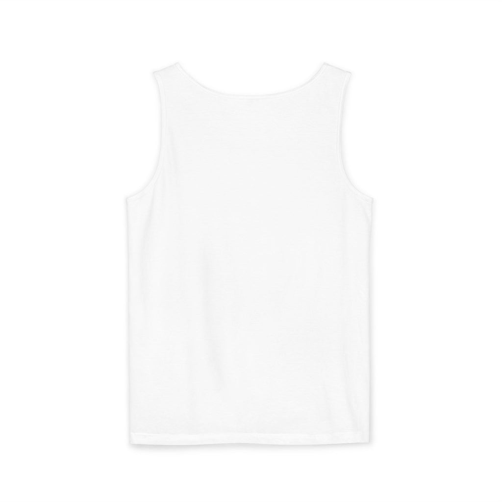 Stay Vibing High Tank Top — Motivational Crown Graphic Muscle Tee
