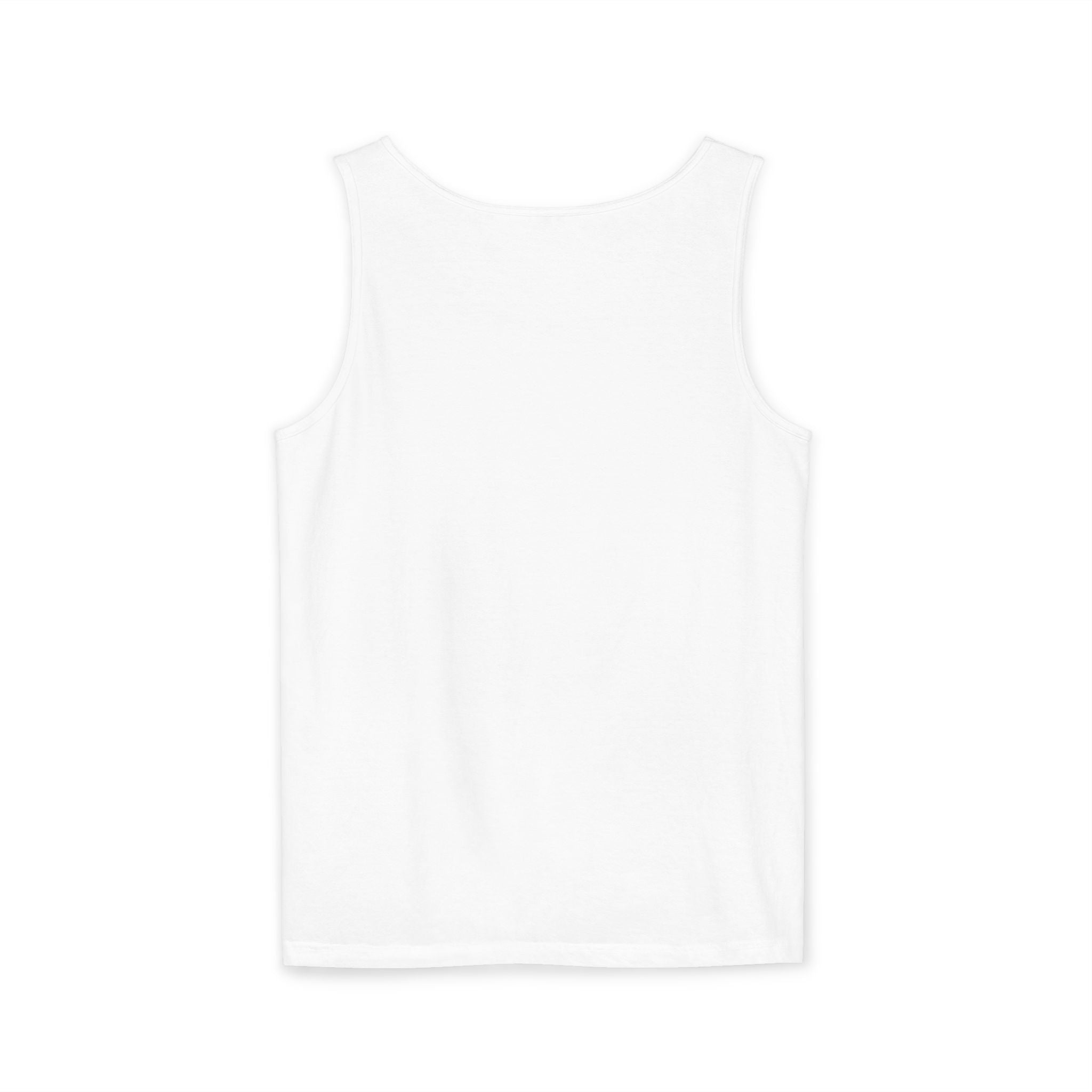 Stay Vibing High Tank Top — Motivational Crown Graphic Muscle Tee