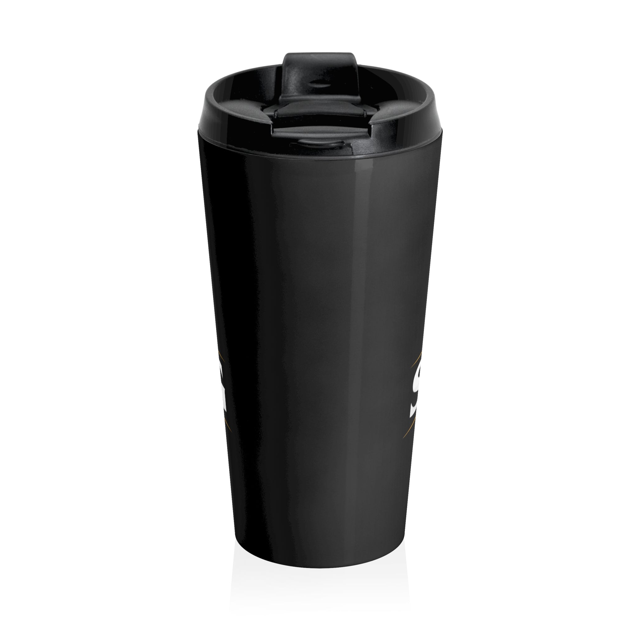 Stainless Steel Travel Mug — "Stay Vibin' High" Insulated Coffee Tumbler