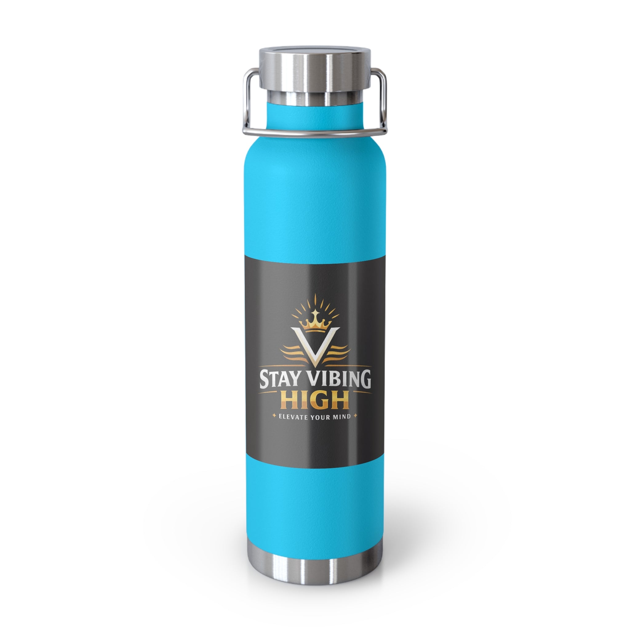 Stay Vibing High 22oz Vacuum Insulated Bottle