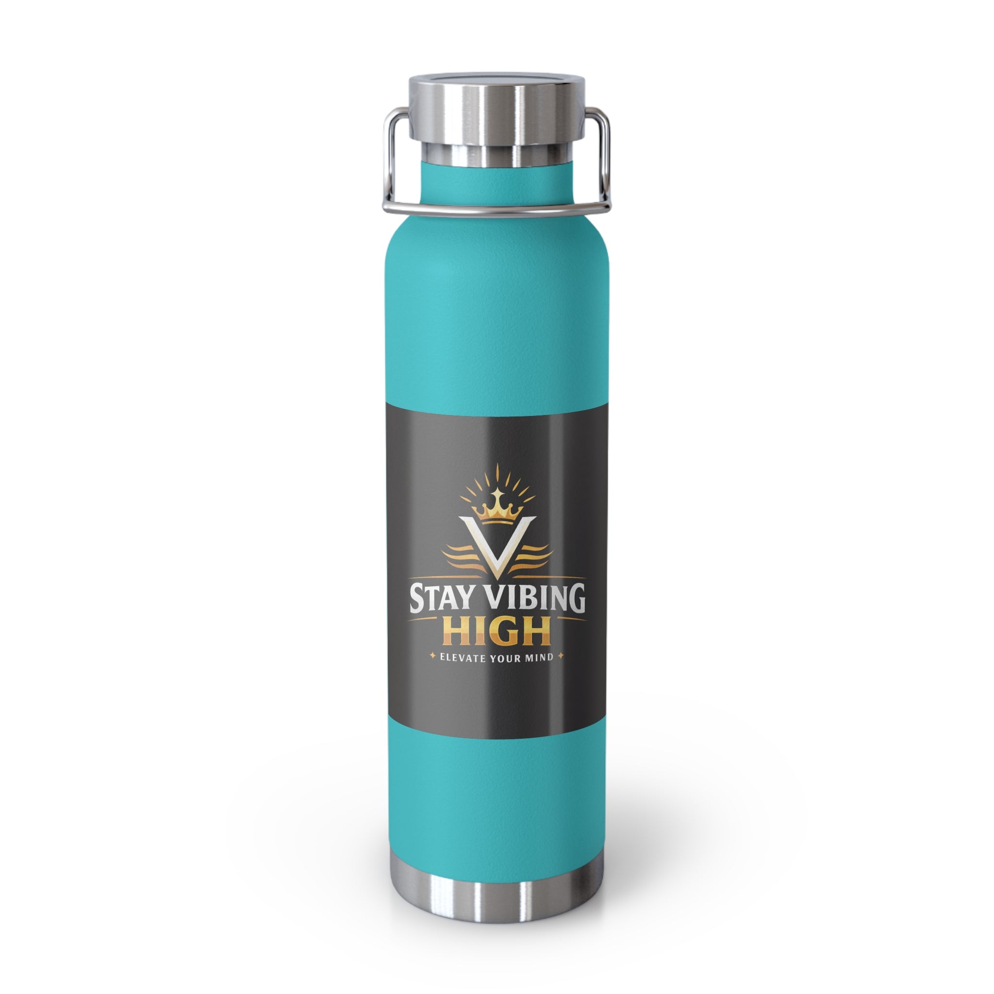 Stay Vibing High 22oz Vacuum Insulated Bottle