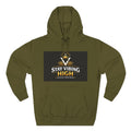 Stay Vibing High Hoodie — Inspirational Crown Graphic Pullover
