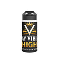 Stay Vibin' High Stainless Steel Water Bottle — 'Elevate Your Mind' Insulated Bottle