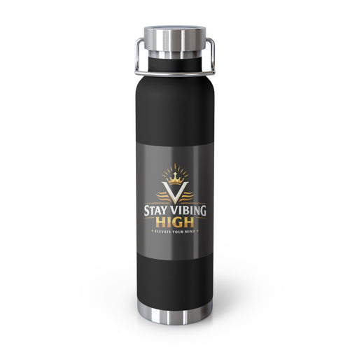 Stay Vibing High 22oz Vacuum Insulated Bottle