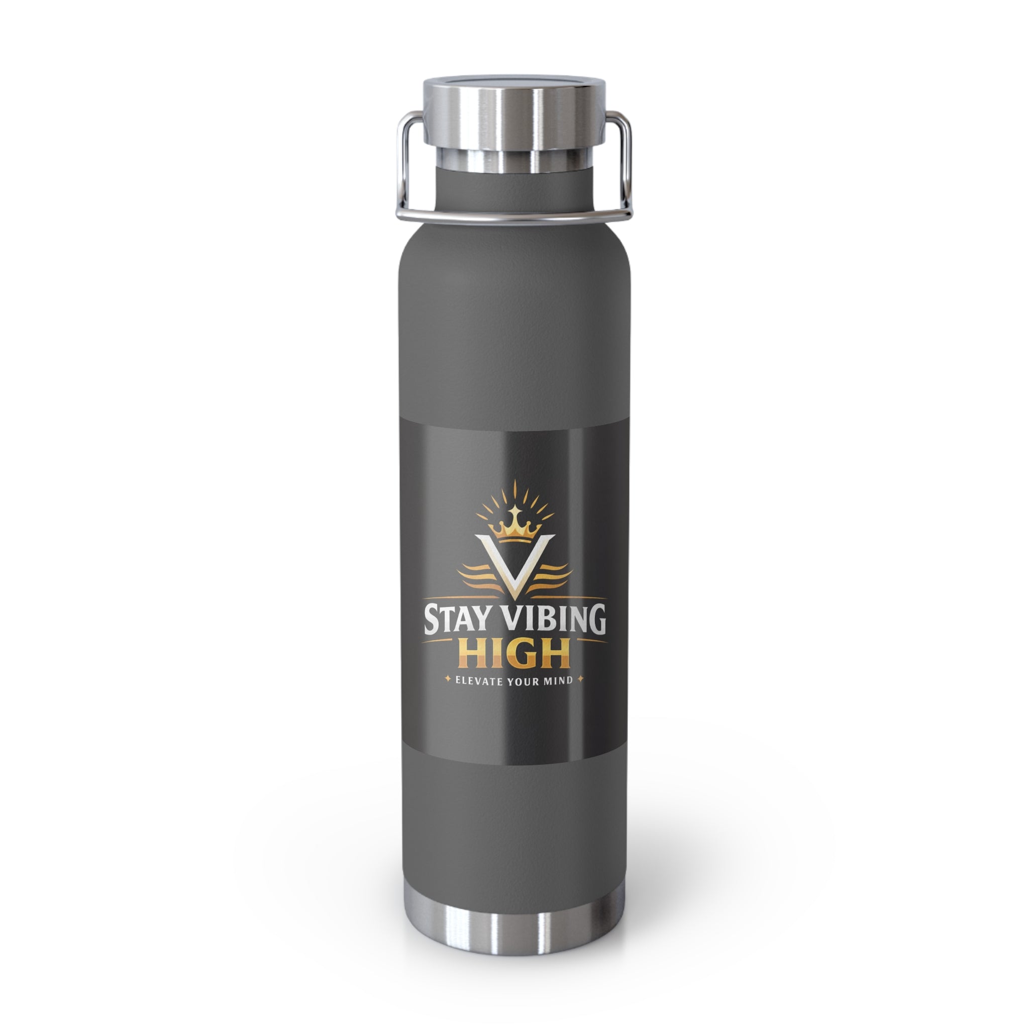 Stay Vibing High 22oz Vacuum Insulated Bottle