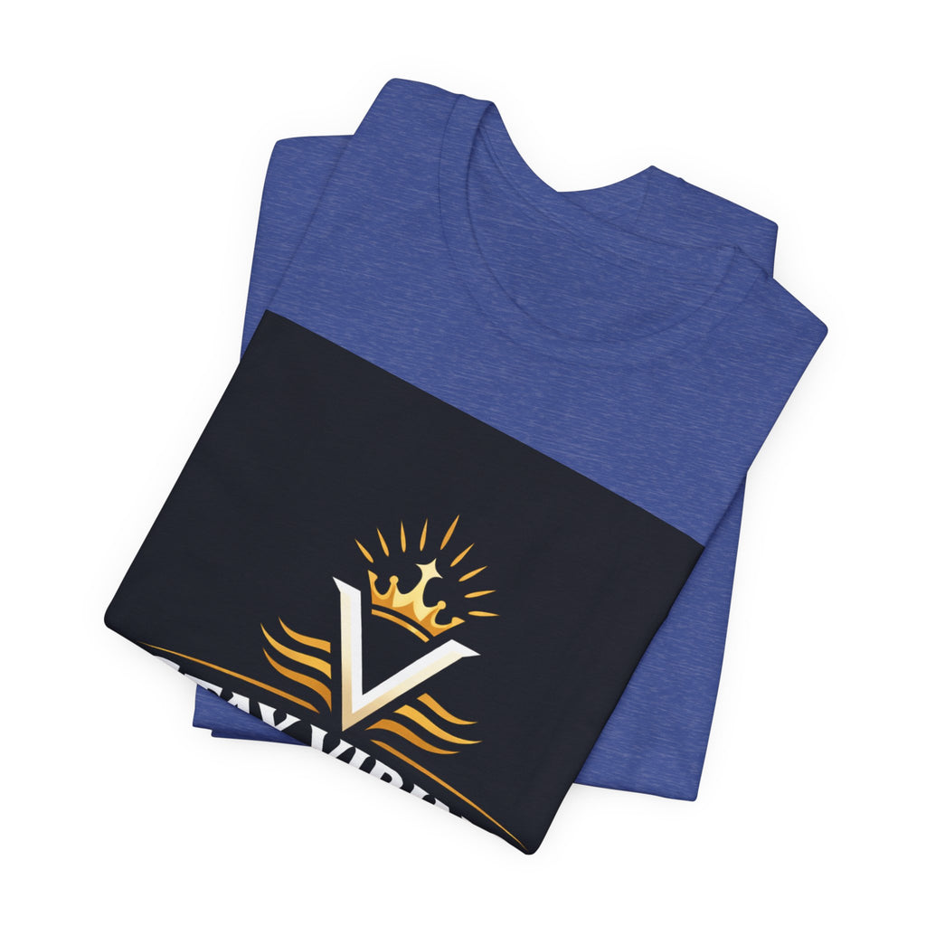 Stay Vibing High T-Shirt — Inspirational Crown Logo Tee